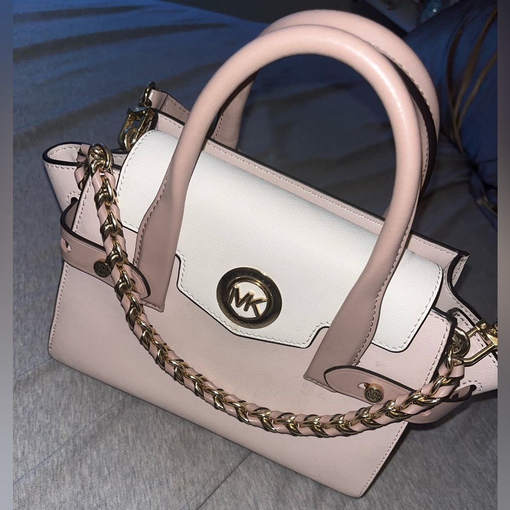 Michael Kors crossbody purse in powder blush